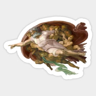 Michelangelo - The Creation of Adam Sticker